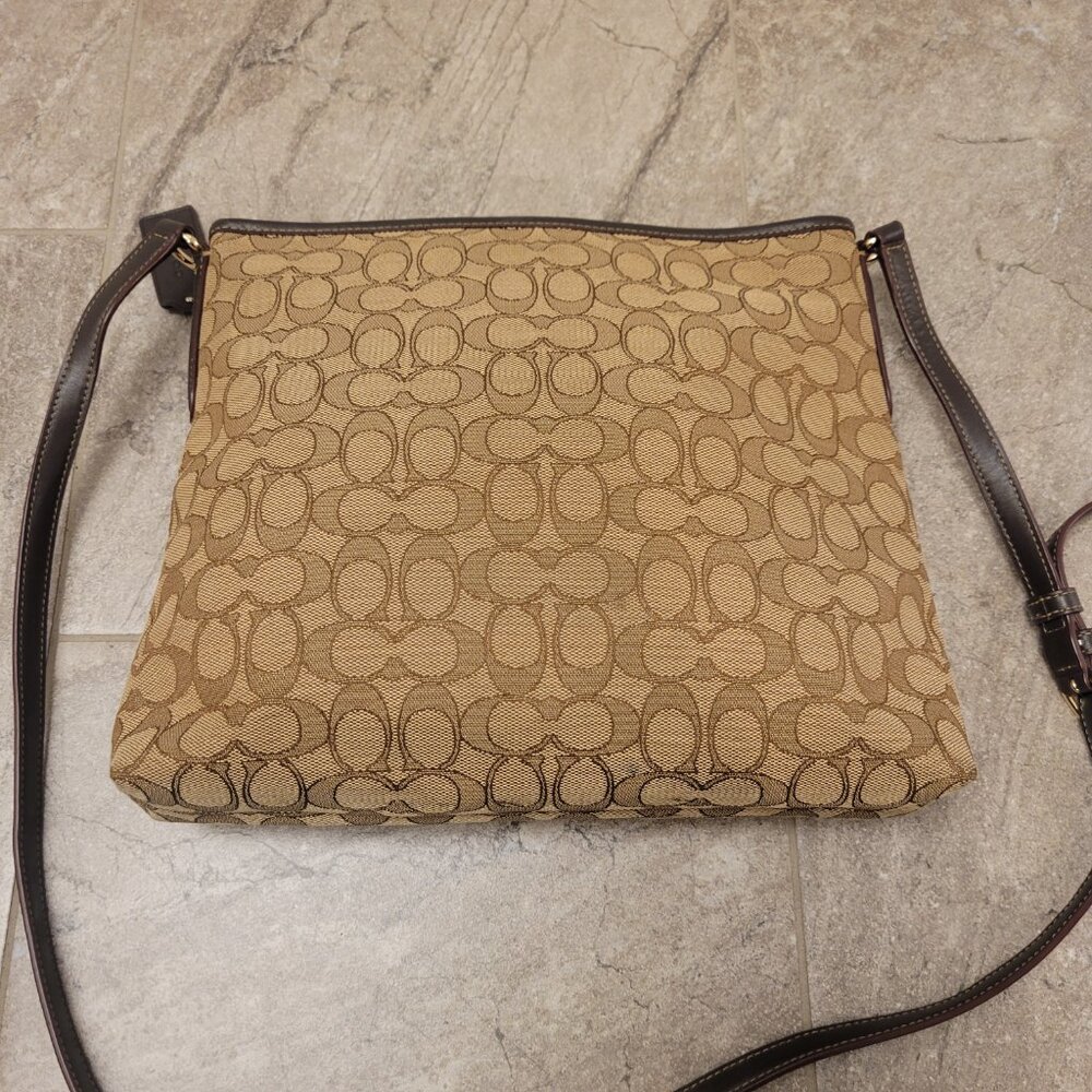 Coach Rowan File Bag In Signature Canvas Handbag … - image 3